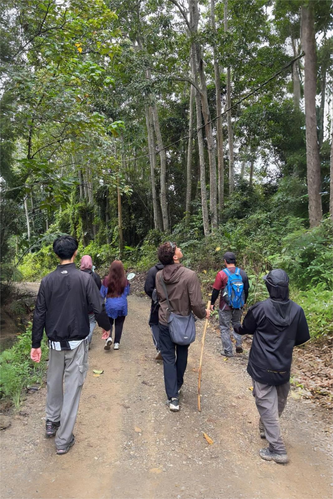 Hiking Chanang Hill