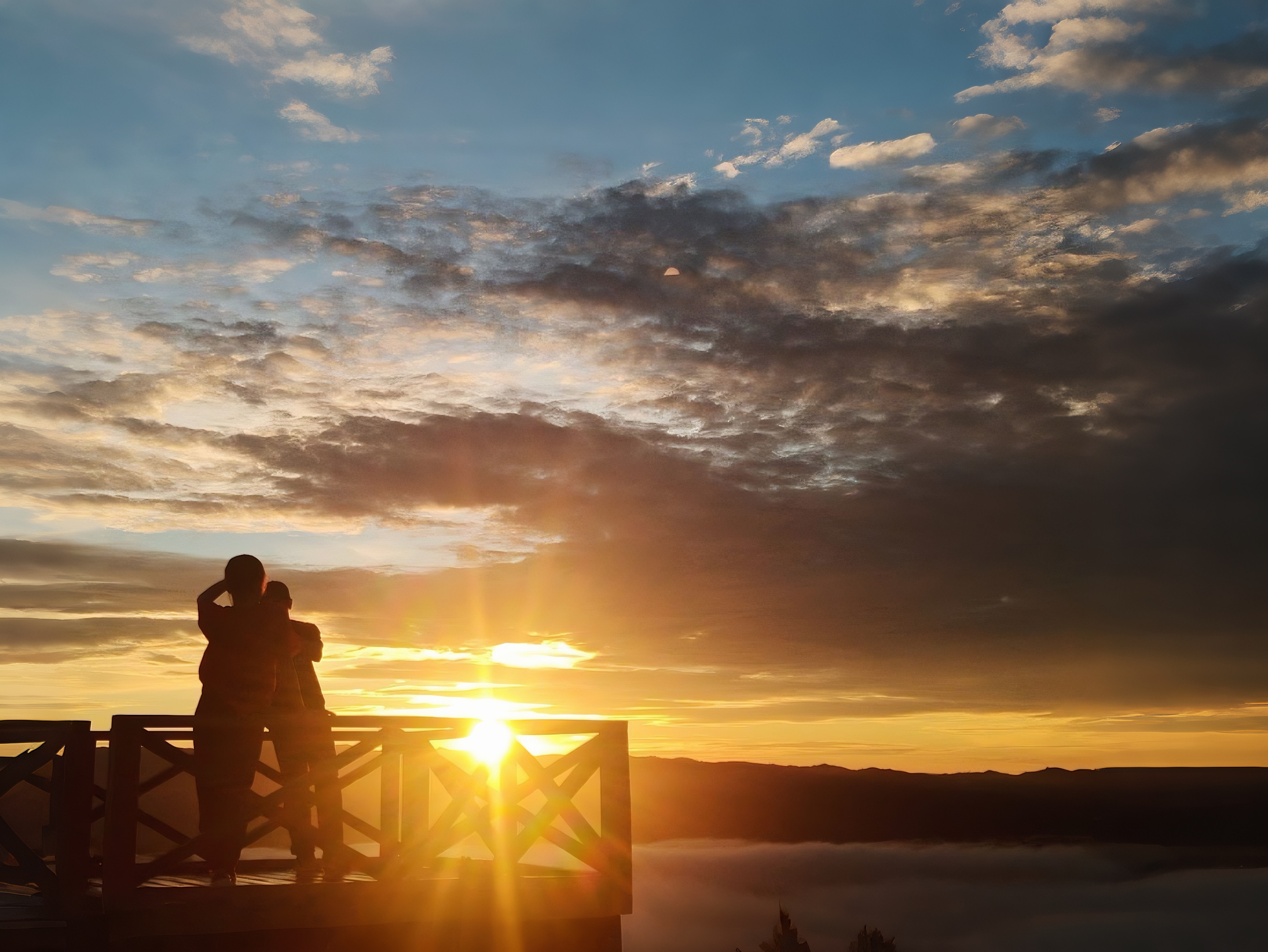 Chanang Hill Sunrise